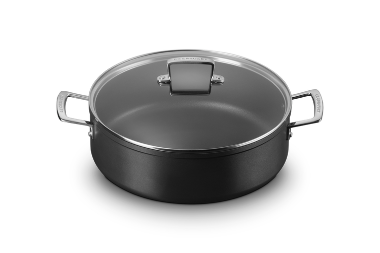 Toughened Non-Stick Sauteuse with Glass Lid