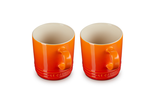 Stoneware Set of 2 Mugs