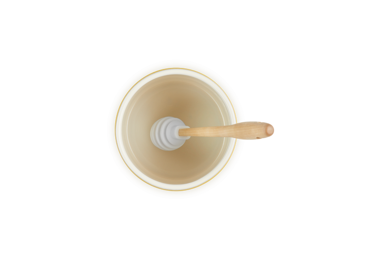 Stoneware Signature Honey Pot with Dipper
