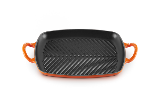 Cast Iron Shallow Rectangular Grill