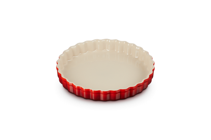 Stoneware Fluted Flan Dish