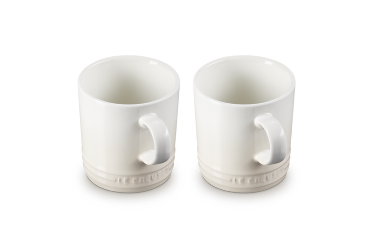 Stoneware Set of 2 Mugs