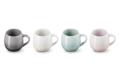Stoneware Coupe Set of 4 Mugs