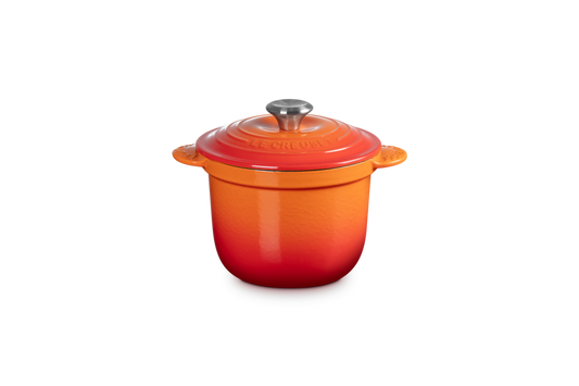 Cast Iron Cocotte Every with Stoneware inner Lid