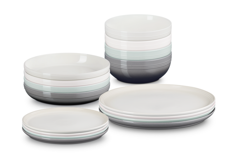Stoneware Coupe 16-piece Dinnerware Set